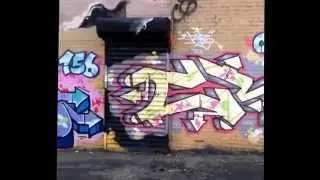 Kings Destroy and 156 allstarz came together to rock a wall.