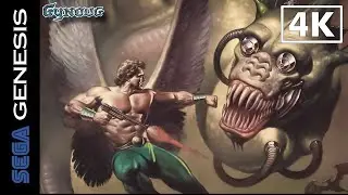 Gynoug (Genesis) Playthrough [4K]