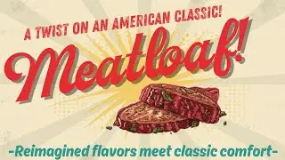 Ultimate Meatloaf Recipe with a Delicious Twist | Red Wine Vinaigrette & Ketchup Glaze! #meatloaf