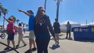 Huntington Beach, California Boardwalk 2 Stroke Bicycle Ride Along!