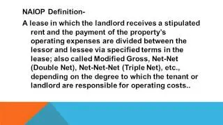 What is a NNN lease  Explained by Orlando Industrial Real Estate Expert Derek Riggleman