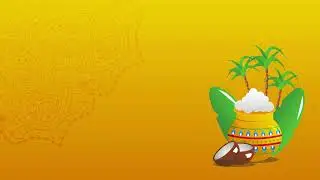4K Pongal - Makar Sankranti Traditional Video Background | Stocklate