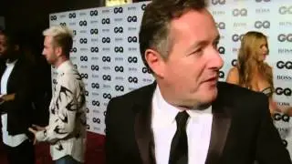 GQ Awards 2013  Emma Watson and Rosie Huntington Whiteley hit carpet and guests talk man crushes