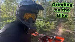 Grinding on the Dirt Bike &ndash; Practice Day