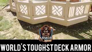 Must See 👀 ❗ Kong Armor Deck Rescue Painters Resurrect Cincinnati Weathered Wood Deck in 2 visits