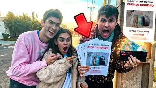 FINGI ENCONTRAR UMA CARTEIRA COM 10 MIL REAIS PARA VER OS MENTIROSOS SENDO TROLLADOS! [REZENDE EVIL]