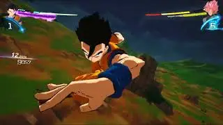 Sparking Zero Ultimate Gohan vs SSJR Black Goku (Switch)