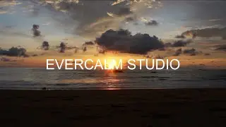 EverCalm Beats 🌿 Calm Lofi Beats with SunSet at Sea Visuals for Relaxation, Study & Sleep