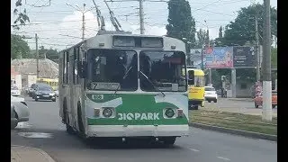 Trolejbus ZIU9 ev.č 656  Oděssa