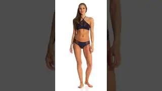 Robin Piccone Sophia Crochet Side Tab Bikini Bottom | SwimOutlet.com