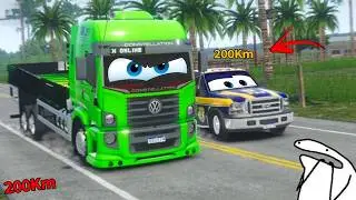 O NOVO Caminhão mais VELOZ do Global Truck Online 😂🇧🇷