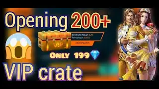 | Freefire opening 200+ VIP crateſ (Graceful beast bundul | 199 diamond only | IND ABHI YTG | FF VIP