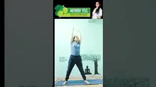 Side bending exercise ||| ardha chakrasana and parivrtta trikonasana alternative exercise#short