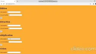 Create a calculator using Django