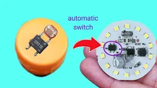 I never thought a bottle cap could be an automatic light switch.