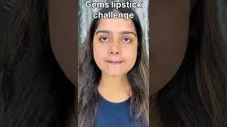 Gems Lipstick Hack😱😱#shortsviral #youtubeshorts #makeup #challenge #hack