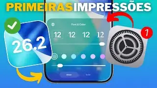 iOS 26.2 - APPLE TRAZ FUN&Ccedil;&Atilde;O QUE TODOS ESPERAVAM 🔥