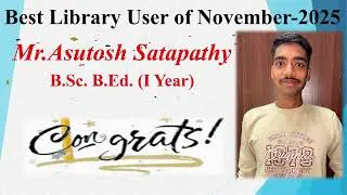 The Best Library User November 2025
