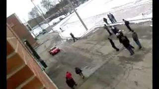 Corvette burnout fail