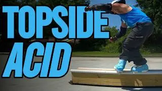 MY 1ST TOPSIDE GRIND (REAL & BASED) // Razor SL - Kizer Fluid 4 // Aggressive Inline Skate Vlog