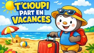 T&rsquo;choupi part en vacances 🌞🏖️ | Histoire pour enfants | Livre lu