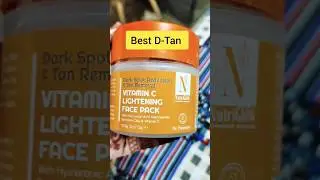 Best Affordable D-Tan by NutriGlow review, face lightening vitamin C-D tan #dtan#review#subscribe