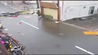 Incredible Video Footage of Typhoon Jebi Battering Japan