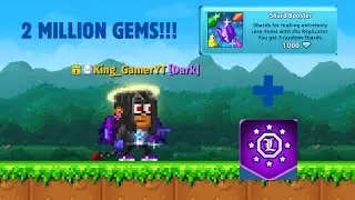 Testing booster perk out! Spending 2m gems on shard booster | Pixel Worlds !!