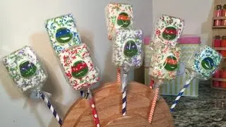 TMNT Rice Krispie Treats(How To)