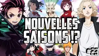 ANIMENEWS N&deg;23 : La SUITE de TOKYO REVENGERS, JJK, KNY & DR.STONE !? (Novembre 2021 ~ F&eacute;vrier 2022)