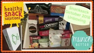 SNACKSACK October 2016 Unboxing + Discount Code