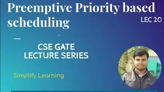 Preemptive Priority CPU Scheduling | Pre-emptive Priority Scheduling Algorithm with Example | OS