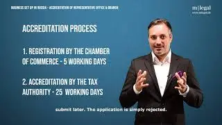 Accreditation of Representative office or a branch in Russia