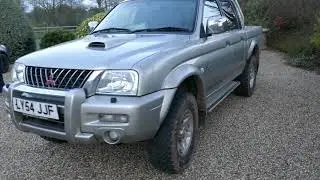 2004 Mitsubishi L200 Warrior 4wd Truck (LY54 JJF)