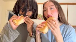 TURKEY, HAM, ROAST BEEF, SALAMI SUBS FOR DINNER MUKBANG STREAM part 2!