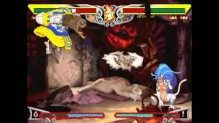 Darkstalkers Resurrection RinoaKomatsu (Felicia) vs Vampire_dix (Anakaris)