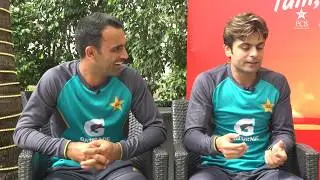 Tum Mein Aik Cup Chai Aur Cricket | Wasim Akram, Fakhar Zaman & Ahmad Shahzad | PAKvSL 2019