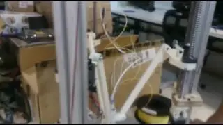 CoBra 3D Printer - PROTOTYPE - First Test