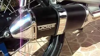 Titan 150 2008 escapamento DORE