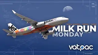 FS24 | FSLabs A321 @ Milk Run Monday | Sydney SYD - MEL Melbourne | FSL A321CEO | VATSIM
