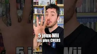 Les 5 jeux Wii les plus chers #collection #nintendo #wii #top #argent