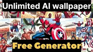 Unlimited AI wallpaper generator for free using Stable Diffusion