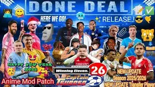✨Release.!🥶 Winning Eleven 26 Mod Patch 🗿Captain Tsubasa #winningeleven #football #new #update #edit