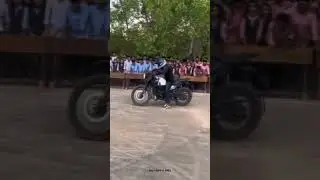 Himalayan bike drift #bikedrift #adventure
