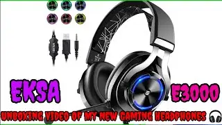 Unboxing Of My New Gaming Headphones 🎧 EKSA E3000. (Gareena Freefire)🙏🙏