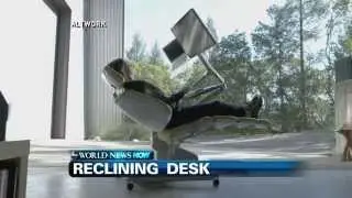 Futuristic Reclining Workstation