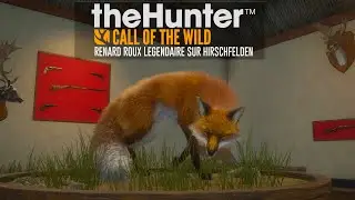 theHunter: Renard Roux L&eacute;gendaire sur Hirschfelden