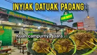 WISATA KULINER KOTA PADANG SUMATERA BARAT‼️SATE PADANG INYIAK DATUAK||INDONESIAN STREET FOOD