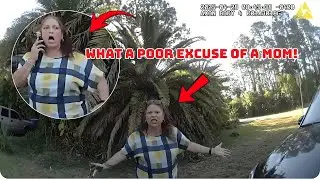 The mother fled the checkpoint, abandoning her daughter | What a terrible mother!