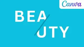 How to Split text in Canva | Canva Tutorial